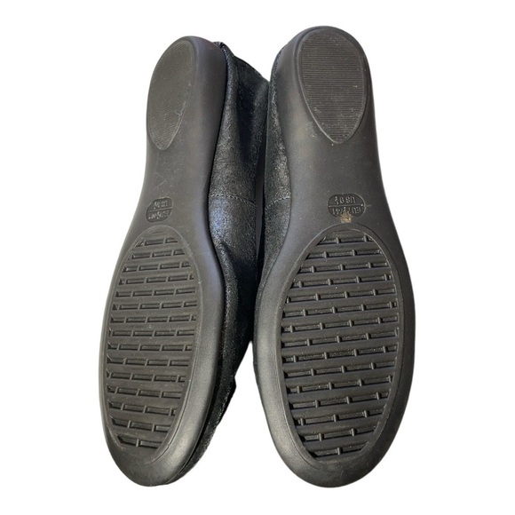 The Flexx  Bon Plush Rose Toe Flat Black/ Metallic Gray
Leather US 9.5/ EU 41 - Picture 6 of 10